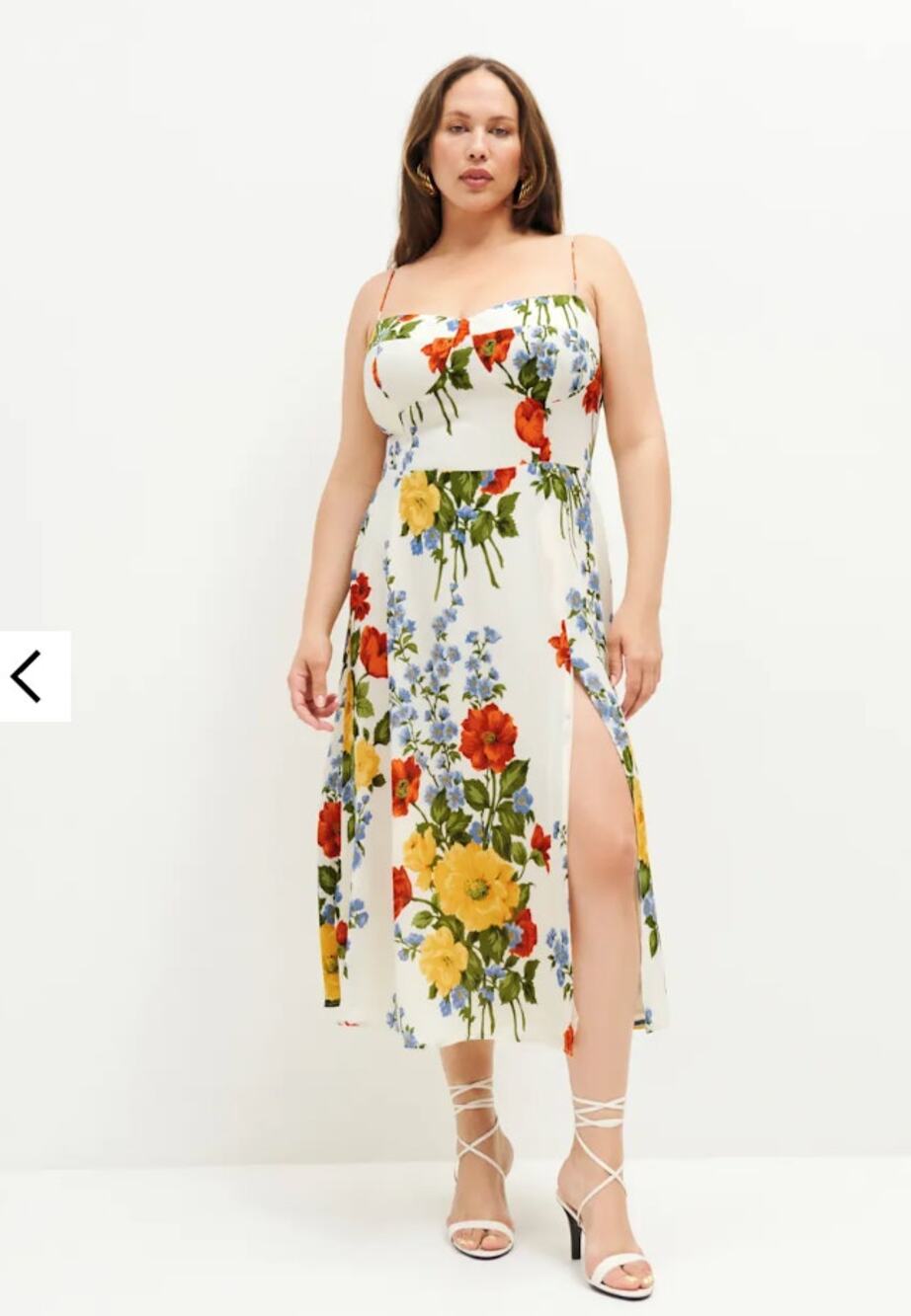 Reformation Juliette Dress Formosa Size 18 NWT Wedding Guest Sustainable Floral